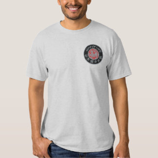 Lebensart Shotokan dunkles Logo gestickten T - Besticktes T-Shirt