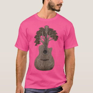 Lebensbaum der akustischen Gitarre T-Shirt