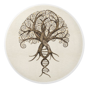 Lebensbaum - Evolution Keramikknauf