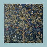 Lebensbaum Fliese<br><div class="desc">Baum des Lebens von William Morris. Der "Baum des Lebens" ist eines der bekanntesten Werke von William Morris. In diesem wunderbaren Wandteppich, dessen symbolische Bedeutung nach der biblischen Geschichte von Adam und Eva immerwährendes Leben oder Unsterblichkeit ist, kann man seine Liebe zum Detail leicht erkennen. William Morris (24. März 1834...</div>
