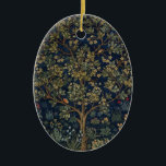 Lebensbaum Keramik Ornament<br><div class="desc">Baum des Lebens von William Morris. Der "Baum des Lebens" ist eines der bekanntesten Werke von William Morris. In diesem wunderbaren Wandteppich, dessen symbolische Bedeutung nach der biblischen Geschichte von Adam und Eva immerwährendes Leben oder Unsterblichkeit ist, kann man seine Liebe zum Detail leicht erkennen. William Morris (24. März 1834...</div>