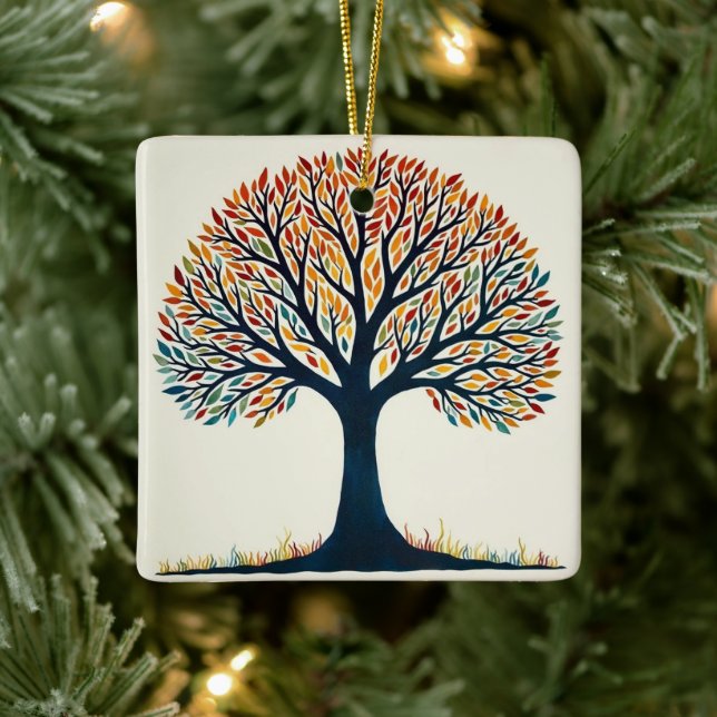 Lebensbaum Keramikornament (Baum)