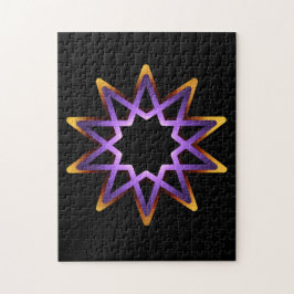 Lebensbaum Lila Orange-Sternzeichen