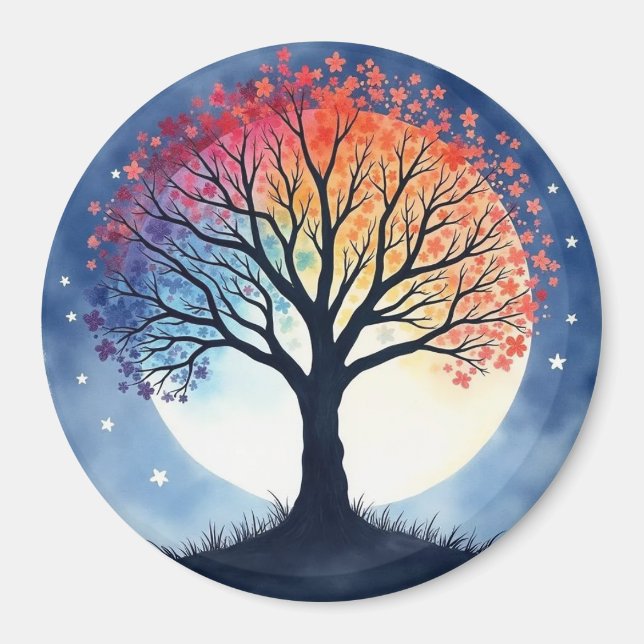 Lebensbaum Magnet (Vorne)