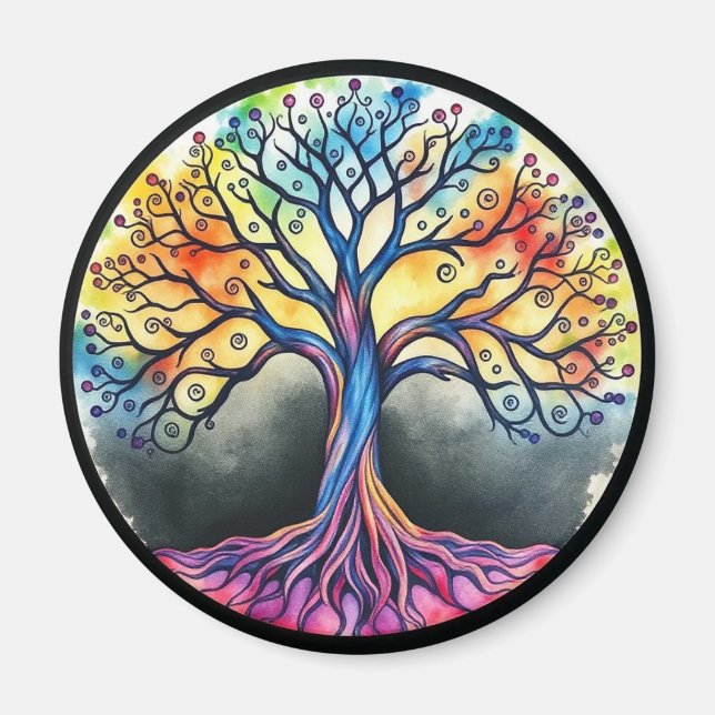 Lebensbaum Magnet (Vorne)