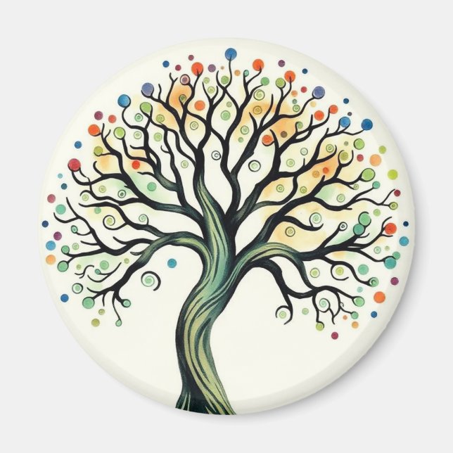 Lebensbaum Magnet (Vorne)