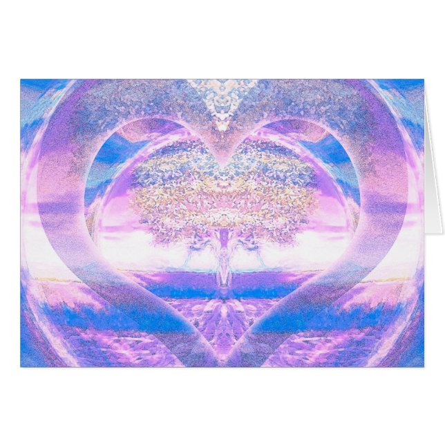 Lebensbaum mit Herz (Vorderseite (Horizontal))