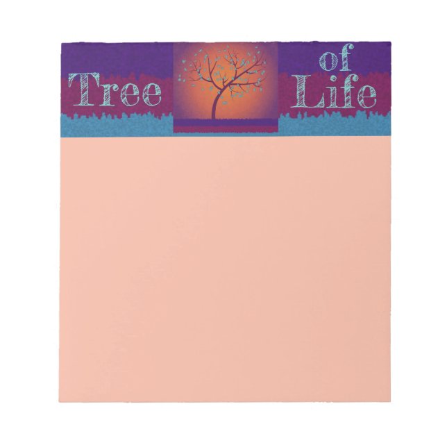 Lebensbaum Notizblock (Vorderseite)