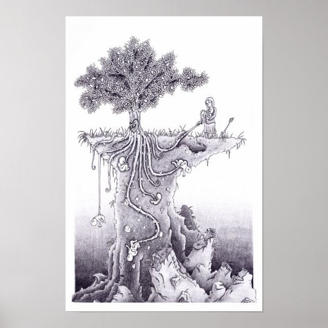 Lebensbaum Poster (Vorne)