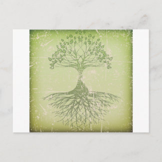 Lebensbaum Postkarte