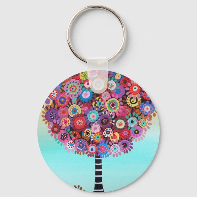 LEBENSBAUM SCHLÜSSELANHÄNGER (Vorderseite)