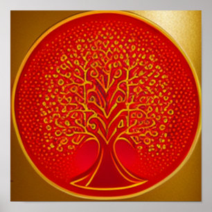 Lebensbaum Sephirot-Poster Poster