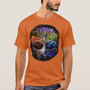 Lebensbaum Silberwirl T-Shirt