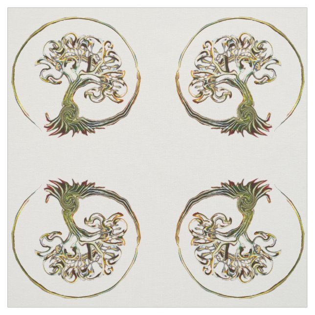 Lebensbaum Stoff (Muster)