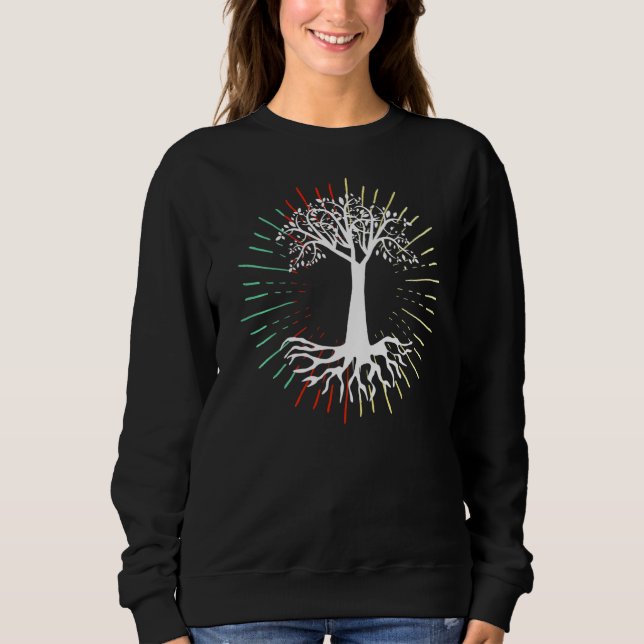 Lebensbaum Sweatshirt (Vorderseite)