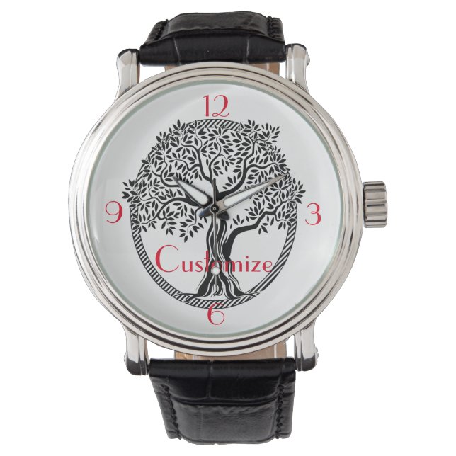 Lebensbaum Thunder_Cove Armbanduhr (Vorderseite)