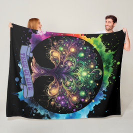 Lebensbaum v2 fleecedecke