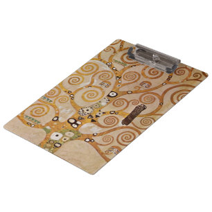 Lebensbaum von Gustav Klimt, Stilisierter Jugendst Klemmbrett