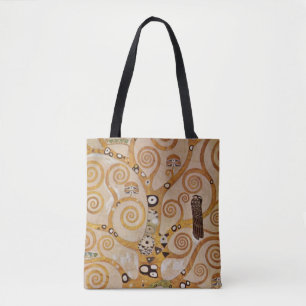 Lebensbaum von Gustav Klimt, Stilisierter Jugendst Tasche