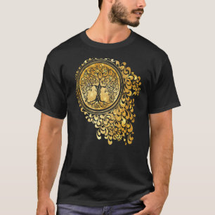 Lebensbaum Wikinger Midgard Thor Walhalla Nordisch T-Shirt