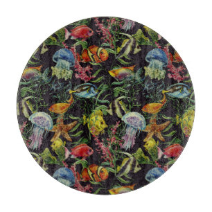 Lebensbild des Meeresspiegels 1 Schneidebrett