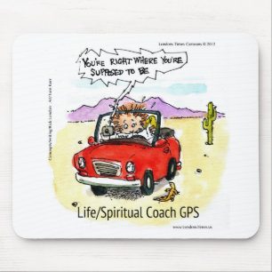 Lebenscoach GPS Mousepad