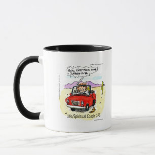 Lebenscoach GPS Tasse