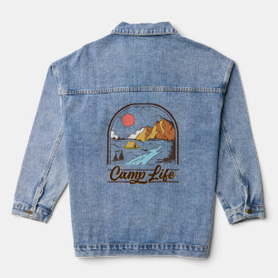 Lebensdauer des Camps Jeansjacke