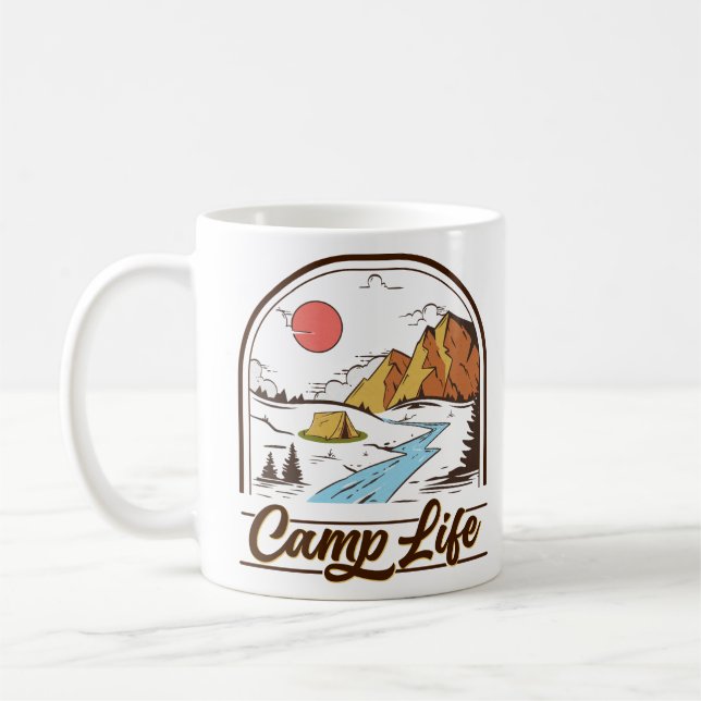 Lebensdauer des Camps Kaffeetasse (Links)