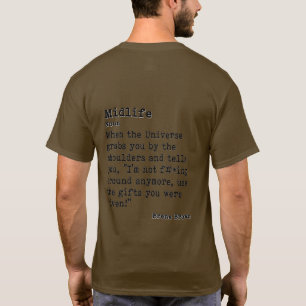 Lebensdauer: kurzer Lebenslauf T-Shirt