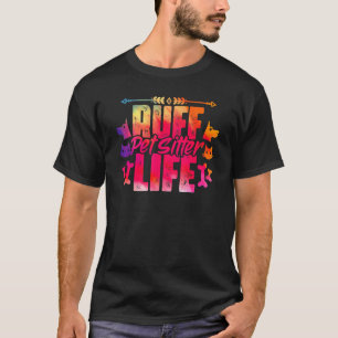 Lebensdauer von Haustieren für einen Tierhalter-Sp T-Shirt