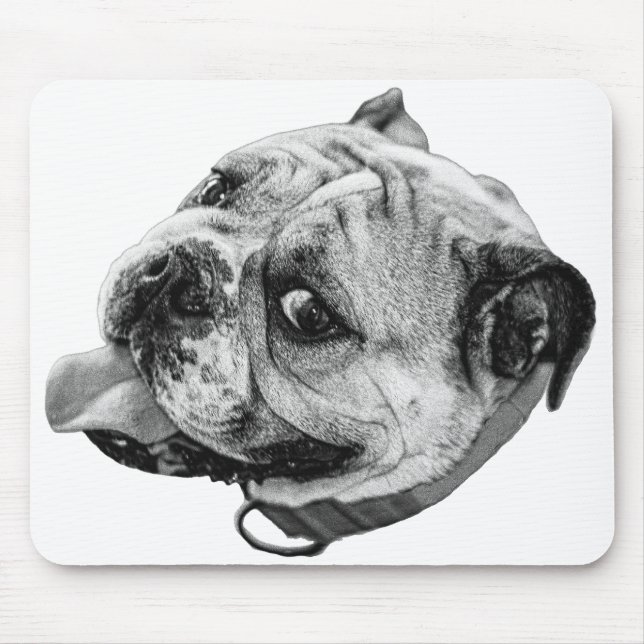 Lebensechter Schreibtischfreund Mousepad (Vorne)