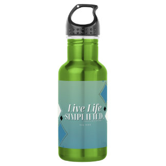 Lebensflasche vereinfacht Thermo-Wasserflasche Edelstahlflasche