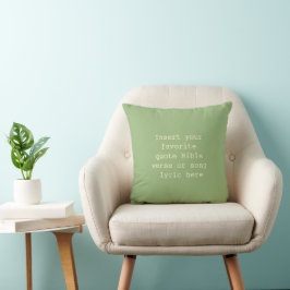 Lebensfreude-Kissen mit inspirierendem Spruch Kissen