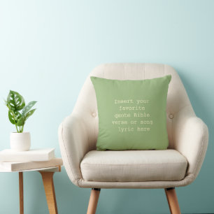 Lebensfreude-Kissen mit inspirierendem Spruch Kissen