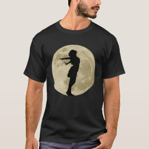 Lebensfreude Vollmond-positiver Radianzoptimismus T-Shirt
