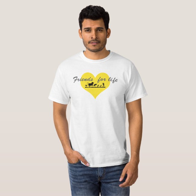 Lebensfreunde T-Shirt (Vorne ganz)