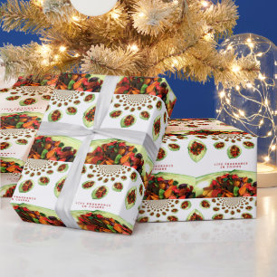 Lebensgefühl in Farbe Potpourri Geschenkpapier