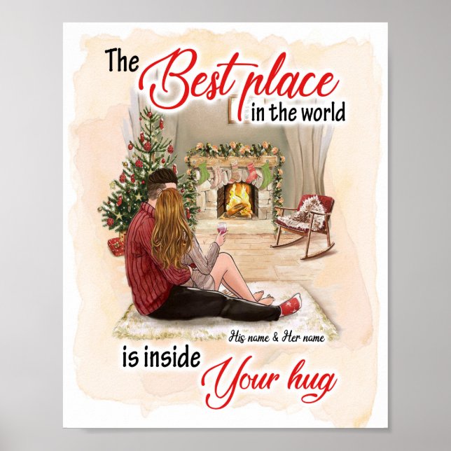 Lebensgeschenke | Der beste Platz der Welt Poster (Vorne)
