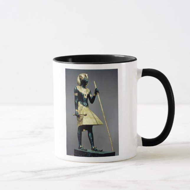 Lebensgroße Statuette des Königs Tasse (Rechts)