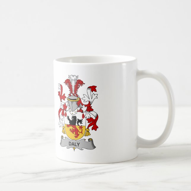 Lebensjahr-Familienwappen Kaffeetasse (Rechts)
