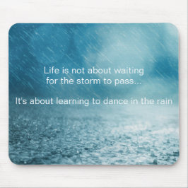 Lebenskämpfe Inspirationsquelle-Regenfotografie Mousepad