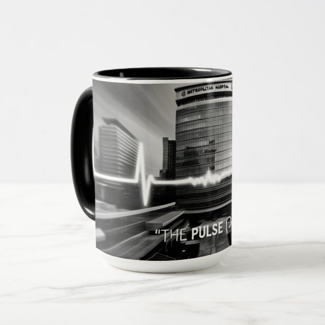 Lebenskraft: Innovation trifft Pflege in jedem Sch Tasse (Vorderseite Links)