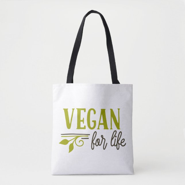 lebenslang vegan tasche (Vorderseite)