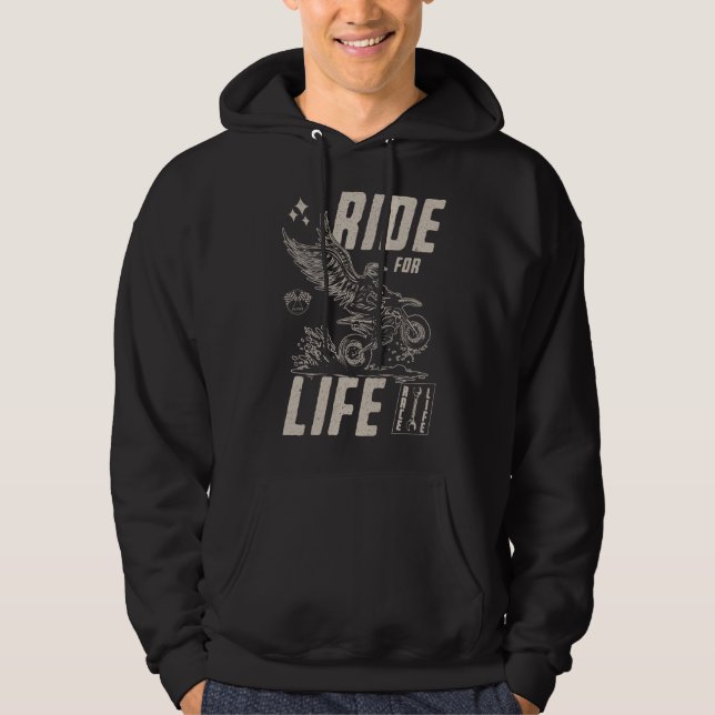 Lebenslauf Hoodie (Vorderseite)