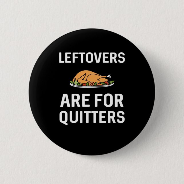 Lebensläufe sind für Quitters kreativ Lässig Button (Vorderseite)