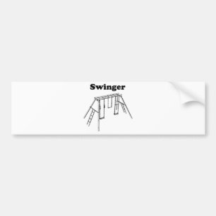 Lebenslustiger Typ Autoaufkleber