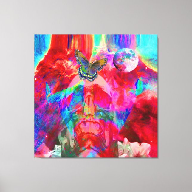 Lebensmetamorphose Leinwanddruck (Vorderseite)