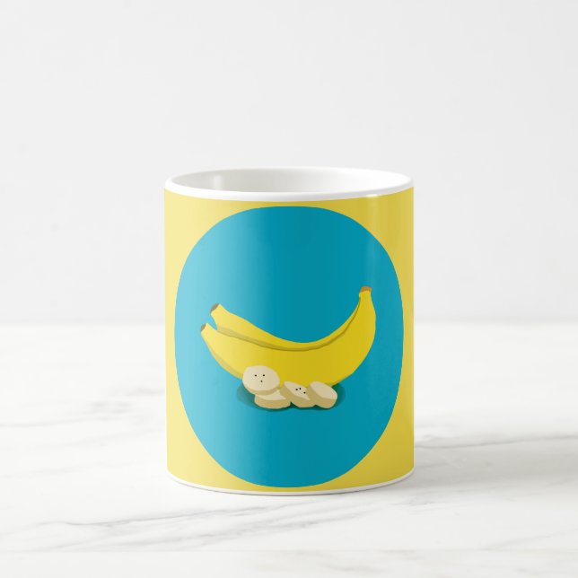 LEBENSMITTEL - BANANEN KAFFEETASSE (Mittel)