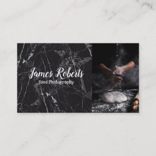 Lebensmittel-Fotografie-Blogger-Küchen-Geschäftska Visitenkarte